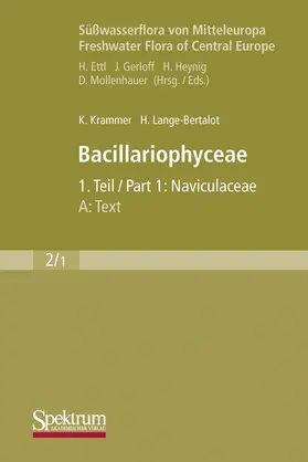 Krammer / Lange-Bertalot |  Süßwasserflora von Mitteleuropa, Bd. 02/1: Bacillariophyceae, 1. Teil: Naviculaceae, A: Text; B: Tafeln | Buch |  Sack Fachmedien