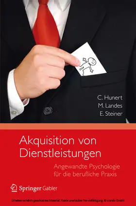 Hunert / Landes / Steiner |  Akquisition von Dienstleistungen | eBook | Sack Fachmedien