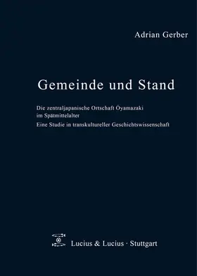 Gerber |  Gemeinde und Stand | Buch |  Sack Fachmedien