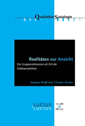 Puchta / Wolff |  Realitäten zur Ansicht Realitäten zur Ansicht | Buch |  Sack Fachmedien