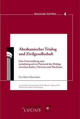 Hinterhuber |  Abrahamischer Trialog und Zivilgesellschaft | Buch |  Sack Fachmedien