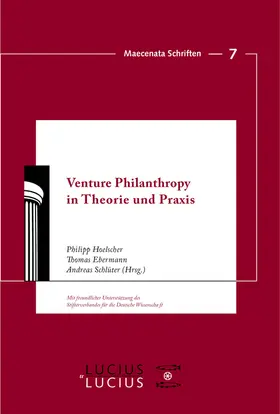 Hoelscher / Schlüter / Ebermann |  Venture Philanthropy in Theorie und Praxis | Buch |  Sack Fachmedien