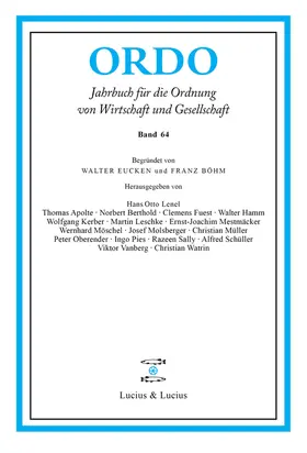 Eucken / Böhm |  ORDO 64 | Buch |  Sack Fachmedien