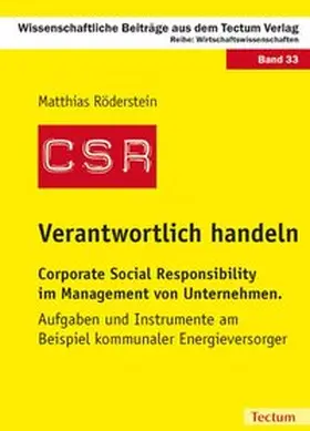Röderstein |  Verantwortlich handeln | Buch |  Sack Fachmedien