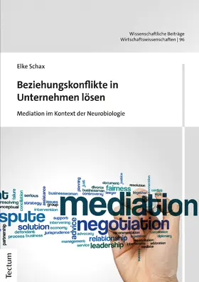 Schax |  Beziehungskonflikte in Unternehmen lösen | Buch |  Sack Fachmedien