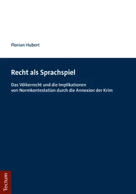 Hubert |  Recht als Sprachspiel | Buch |  Sack Fachmedien