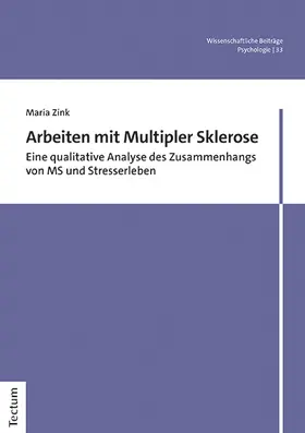 Zink |  Arbeiten mit Multipler Sklerose | Buch |  Sack Fachmedien