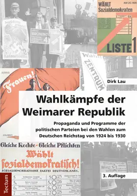 Lau |  Wahlkämpfe der Weimarer Republik | eBook | Sack Fachmedien