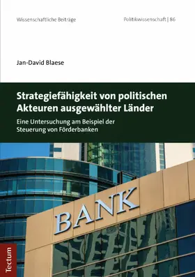 Blaese |  Strategiefähigkeit von politischen Akteuren ausgewählter Länder | eBook | Sack Fachmedien