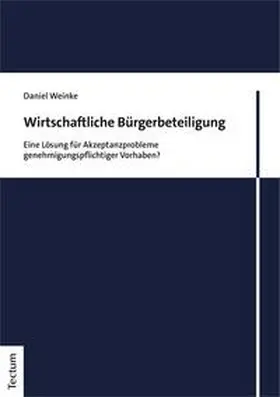 Weinke | Wirtschaftliche Bürgerbeteiligung | E-Book | sack.de