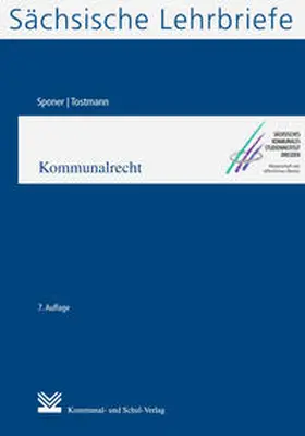 Sponer / Tostmann | Kommunalrecht (SL 5) | Buch | 978-3-8293-1194-6 | www2.sack.de