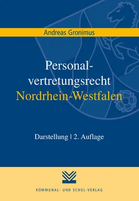 Gronimus |  Personalvertretungsrecht Nordrhein-Westfalen | eBook | Sack Fachmedien