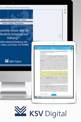  Hessisches Gesetz über die öffentliche Sicherheit und Ordnung (HSOG) / Gefahrenabwehrverordnung über das Halten und Führen von Hunden (digital) | Datenbank |  Sack Fachmedien