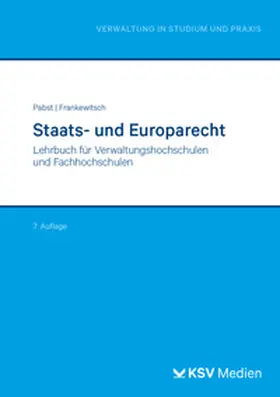 Pabst / Frankewitsch |  Staats- und Europarecht | Buch |  Sack Fachmedien