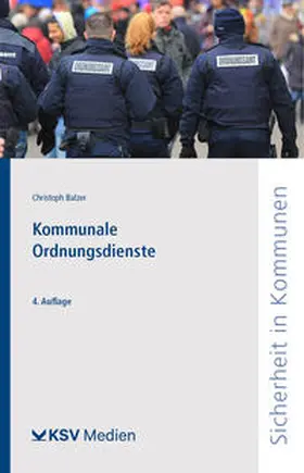 Balzer |  Kommunale Ordnungsdienste | Buch |  Sack Fachmedien