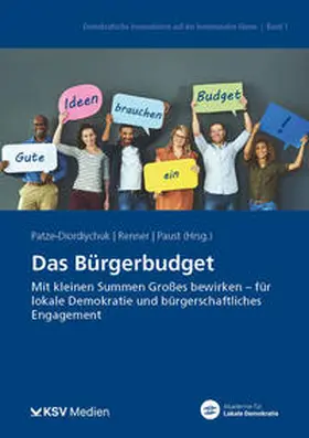 Patze-Diordiychuk / Renner / Paust |  Das Bürgerbudget | Buch |  Sack Fachmedien