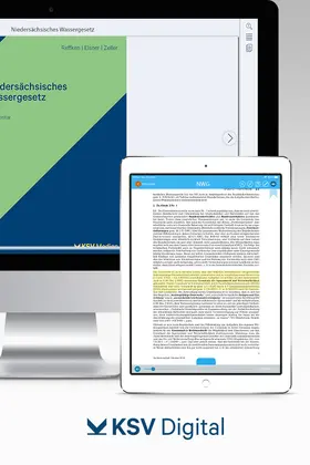  Niedersächsisches Wassergesetz (digital) | Datenbank |  Sack Fachmedien