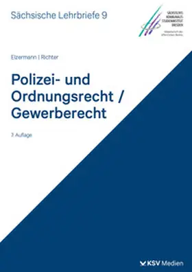 Elzermann / Richter |  Polizei- und Ordnungsrecht/Gewerberecht (SL 9) | Buch |  Sack Fachmedien