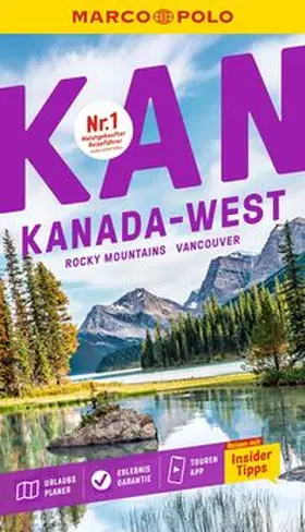 Teuschl |  MARCO POLO Reiseführer Kanada West, Rocky Mountains, Vancouver | Buch |  Sack Fachmedien