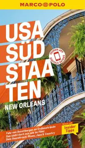 Helmhausen |  MARCO POLO Reiseführer USA Südstaaten, New Orleans | Buch |  Sack Fachmedien