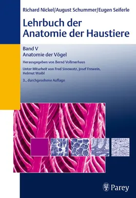 Vollmerhaus / Nickel |  Lehrbuch der Anatomie der Haustiere | Buch |  Sack Fachmedien