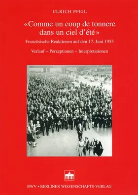 Pfeil |  Comme un coup de tonnerre dans un ciel d'été | Buch |  Sack Fachmedien
