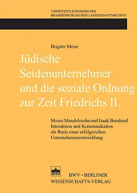 Meier |  Jüdische Seidenunternehmer und die soziale Ordnung zur Zeit Friedrichs II. | Buch |  Sack Fachmedien