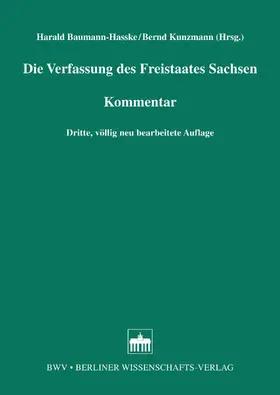 Baumann-Hasske / Kunzmann |  Die Verfassung des Freistaates Sachsen | eBook | Sack Fachmedien