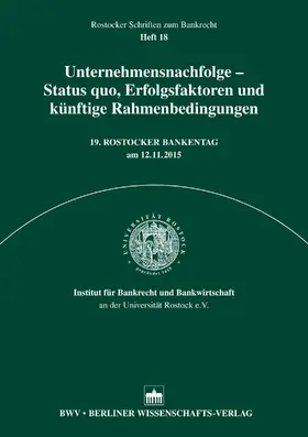  Unternehmensnachfolge - Status quo, Erfolgsfaktoren und künftige Rahmenbedingungen | eBook | Sack Fachmedien