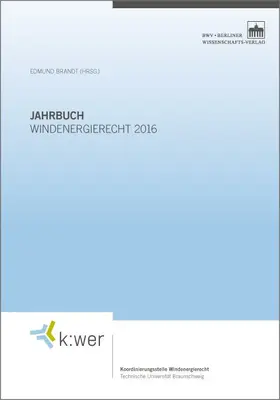 Brandt |  Jahrbuch Windenergierecht 2016 | eBook | Sack Fachmedien