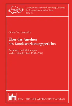 Lembcke |  Über das Ansehen des Bundesverfassungsgerichts | eBook | Sack Fachmedien