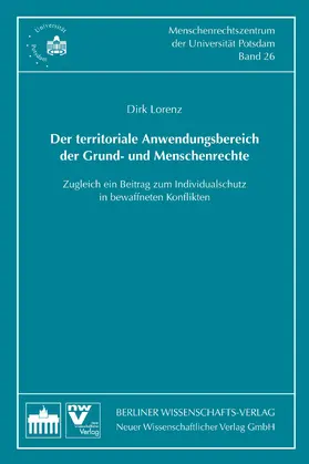 Lorenz |  Der territoriale Anwendungsbereich der Grund- und Menschenrechte | eBook | Sack Fachmedien