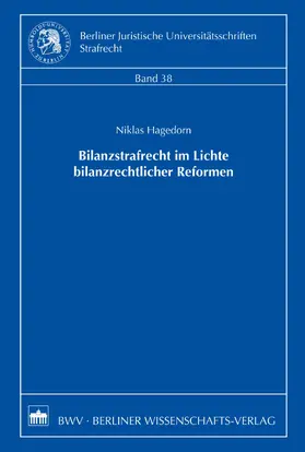 Hagedorn |  Bilanzstrafrecht im Lichte bilanzrechtlicher Reformen | eBook | Sack Fachmedien