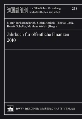 Junkernheinrich / Korioth / Lenk |  Jahrbuch für öffentliche Finanzen 2010 | eBook | Sack Fachmedien