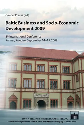 Prause |  Baltic Business and Socio-Economic Development 2009 | eBook | Sack Fachmedien