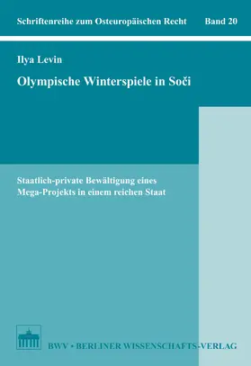 Levin |  Olympische Winterspiele in Soci | eBook | Sack Fachmedien