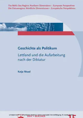 Wezel |  Geschichte als Politikum | eBook | Sack Fachmedien