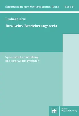 Keul |  Russisches Bereicherungsrecht | eBook | Sack Fachmedien