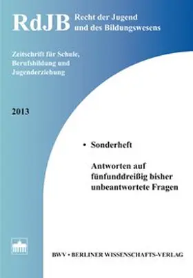 Richter / Füssel / Langenfeld |  Recht der Jugend und des Bildungswesens | Buch |  Sack Fachmedien