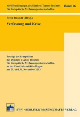 Brandt | Verfassung und Krise | Buch | 978-3-8305-3585-0 | www2.sack.de
