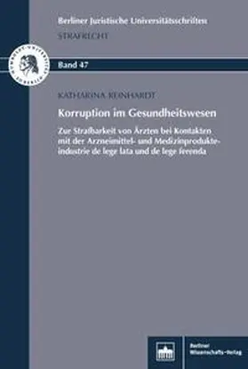 Reinhardt |  Korruption im Gesundheitswesen | Buch |  Sack Fachmedien