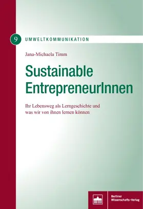 Timm | Sustainable EntrepreneurInnen | Buch | 978-3-8305-3915-5 | www2.sack.de