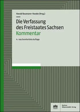 Baumann-Hasske | Die Verfassung des Freistaates Sachsen | E-Book | sack.de