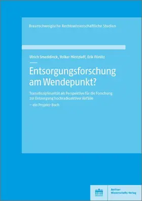 Smeddinck / Mintzlaff / Pönitz |  Entsorgungsforschung am Wendepunkt? | eBook | Sack Fachmedien