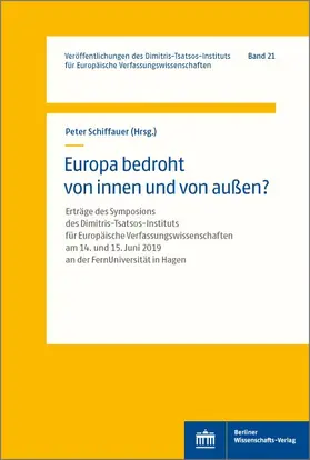 Schiffauer |  Europa bedroht von innen und von außen? | Buch |  Sack Fachmedien