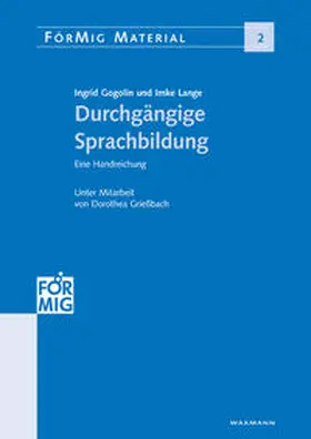 Lange / Gogolin | Durchgängige Sprachbildung | Buch | 978-3-8309-2183-7 | www2.sack.de