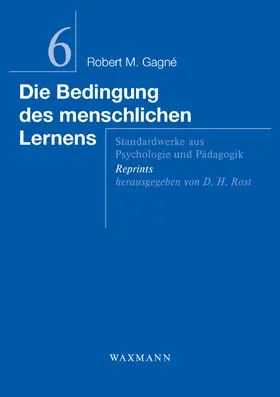 Gagné |  Die Bedingung des menschlichen Lernens | Buch |  Sack Fachmedien
