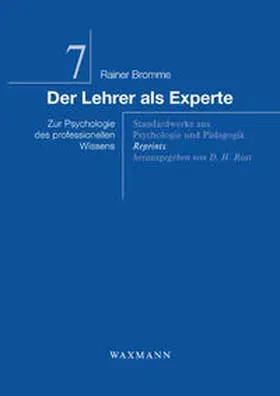 Bromme |  Der Lehrer als Experte | Buch |  Sack Fachmedien
