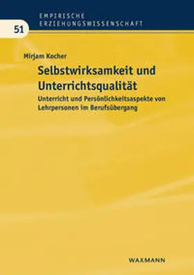 Kocher |  Selbstwirksamkeit und Unterrichtsqualität | Buch |  Sack Fachmedien