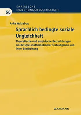 Walzebug |  Sprachlich bedingte soziale Ungleichheit | Buch |  Sack Fachmedien